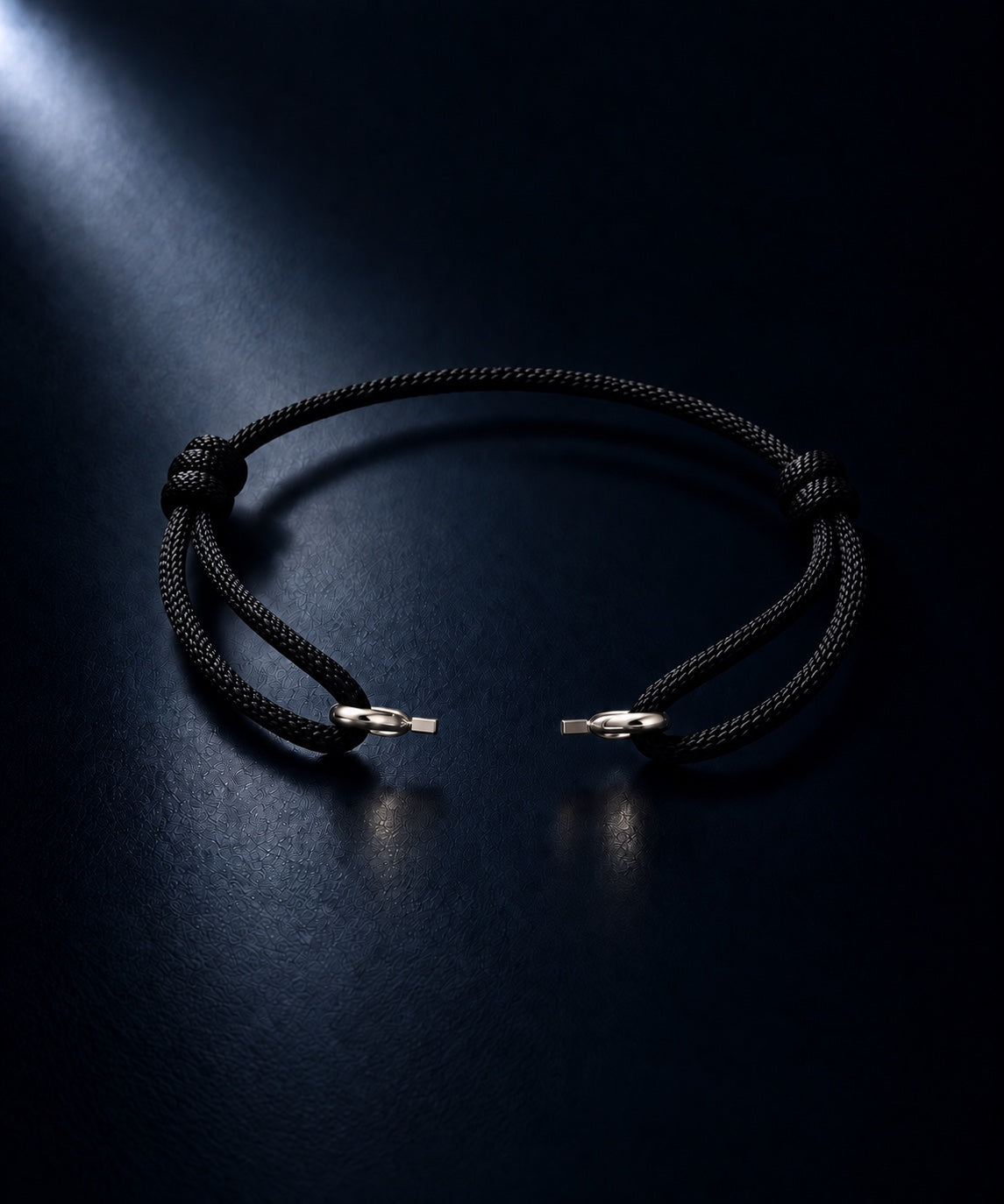 Black cord, isolated