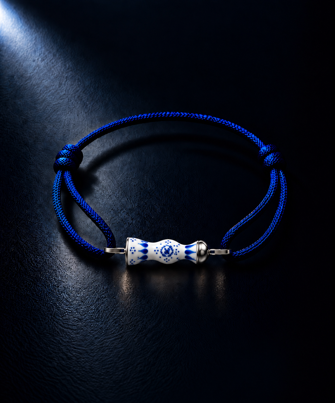 The Hungover Cord — woven cord bracelet with speedboat charm