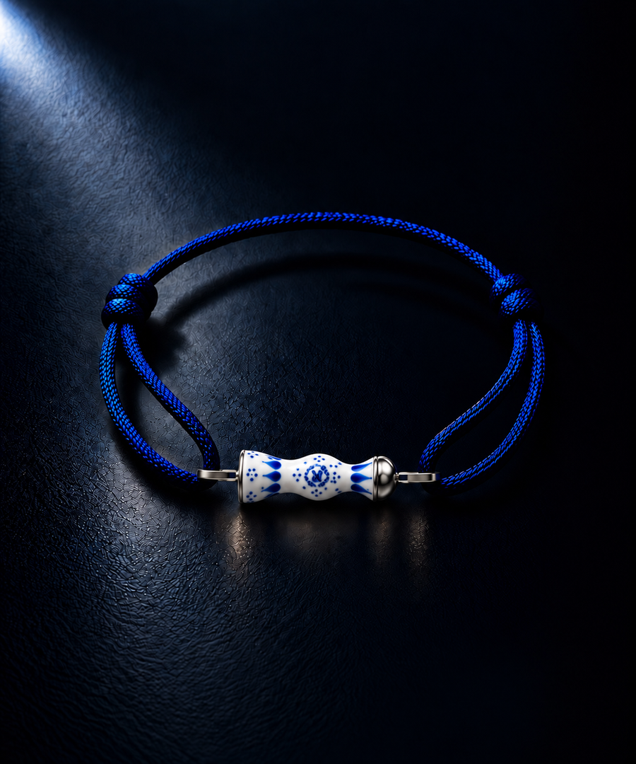 The Hungover Cord — woven cord bracelet with speedboat charm