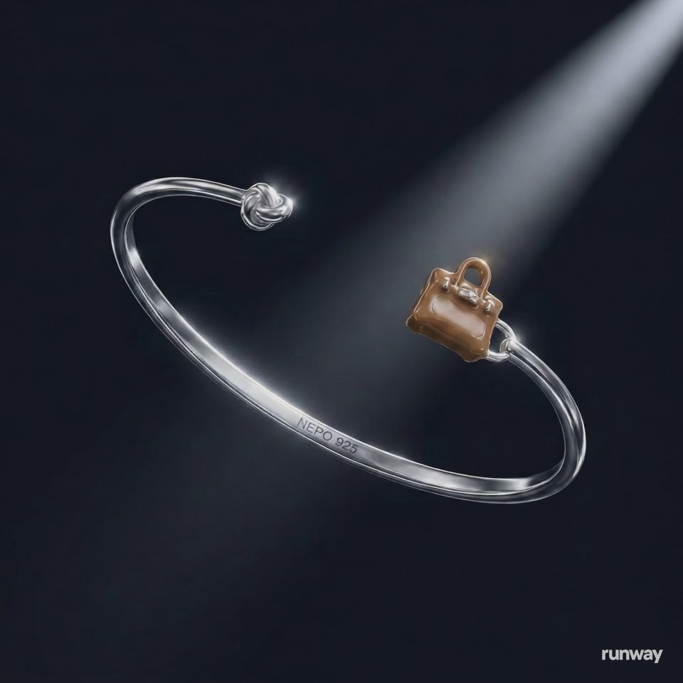 The Heiress — 360° rotation of the hand-enamelled bag charm